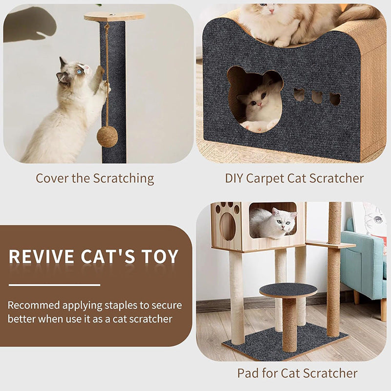 Stick And Scratch Cat Carpet